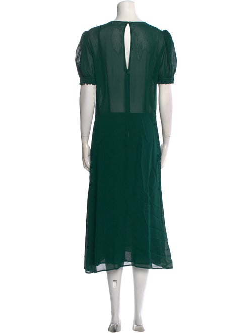 Reformation Crew Neck Long Dress