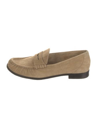 Reformation Suede Loafers