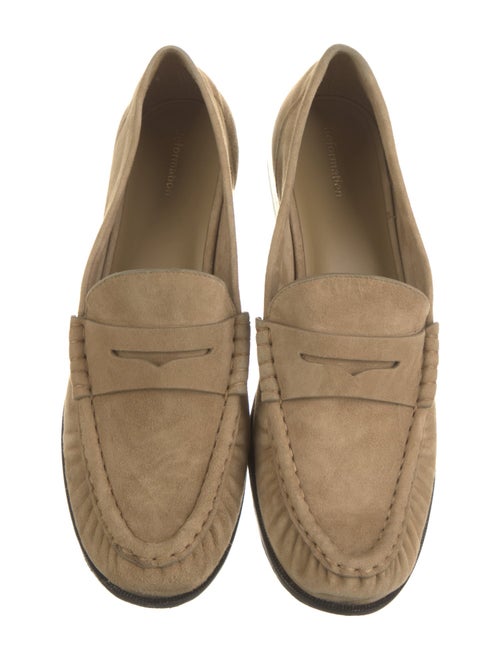 Reformation Suede Loafers
