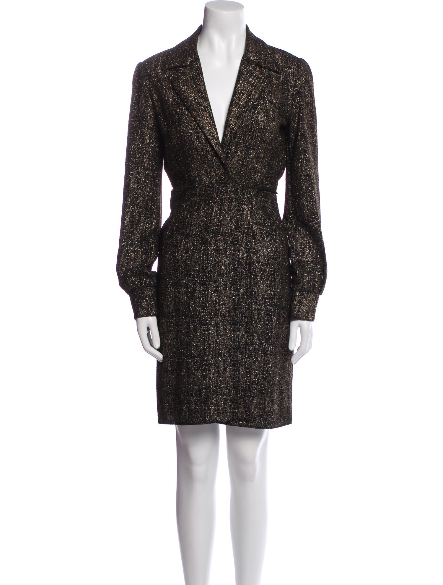 Reformation Printed Knee-Length Dress