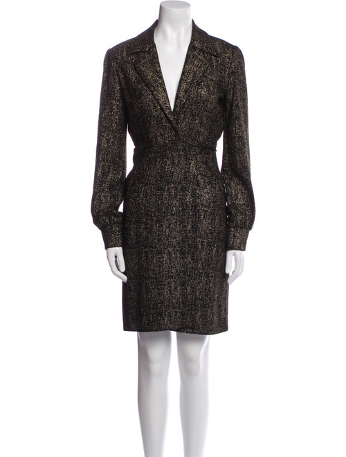 Reformation Printed Knee-Length Dress