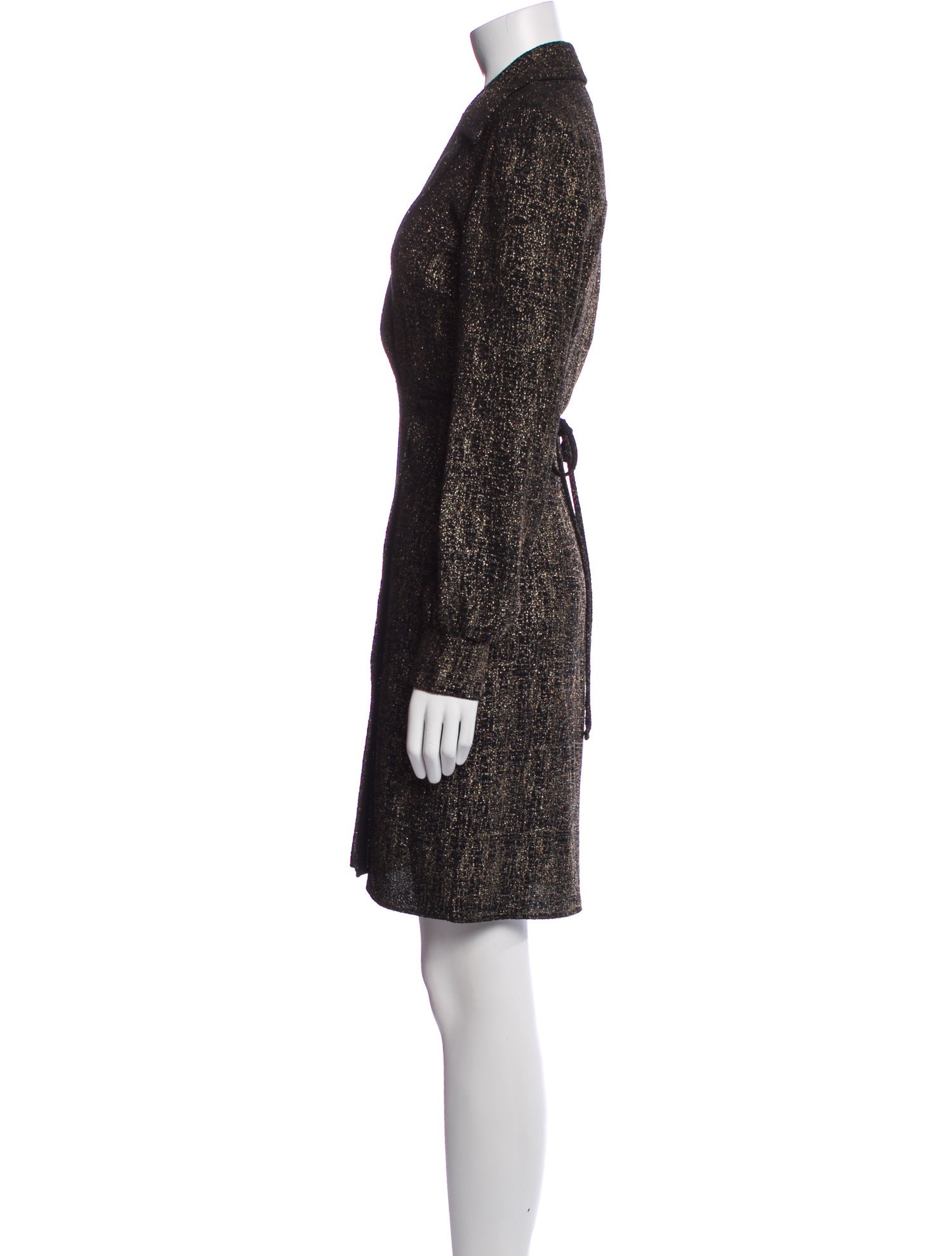 Reformation Printed Knee-Length Dress