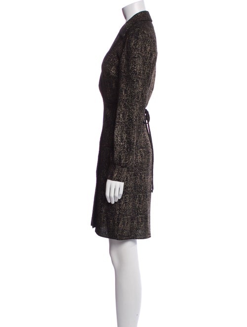 Reformation Printed Knee-Length Dress