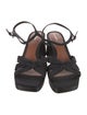 Reformation Satin Slingback Sandals