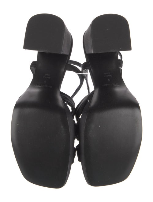 Reformation Satin Slingback Sandals