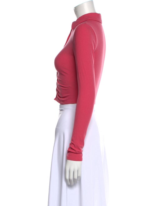 Reformation Long Sleeve Crop Top