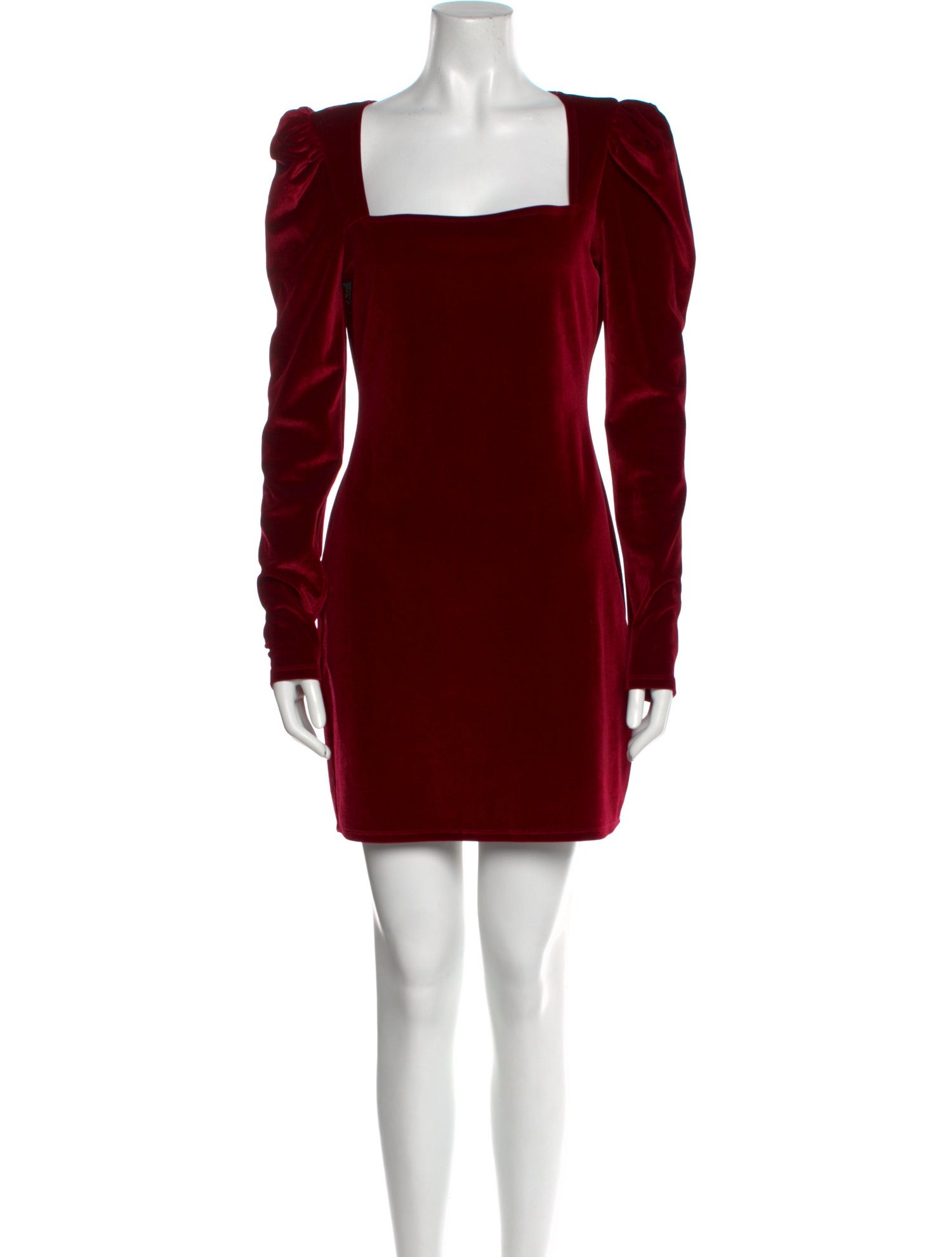 Reformation Square Neckline Mini Dress