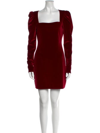 Reformation Square Neckline Mini Dress