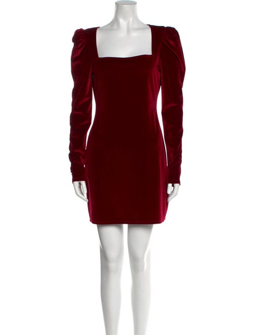 Reformation Square Neckline Mini Dress