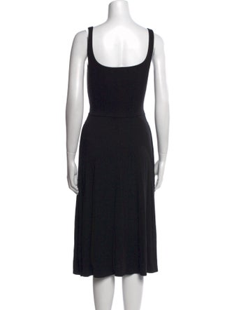 Reformation Scoop Neck Knee-Length Dress