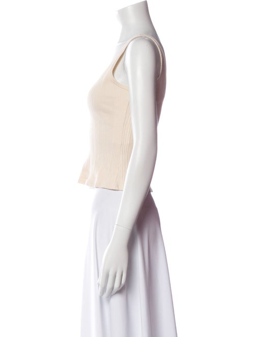 Reformation Scoop Neck Sleeveless Crop Top