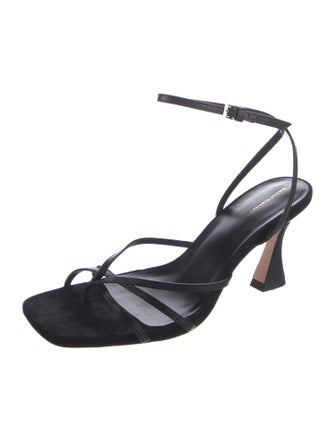 Reformation Suede Slingback Sandals