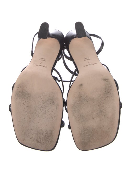 Reformation Suede Slingback Sandals