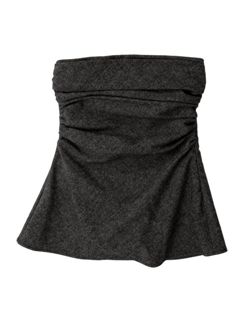 Reformation Strapless Crop Top