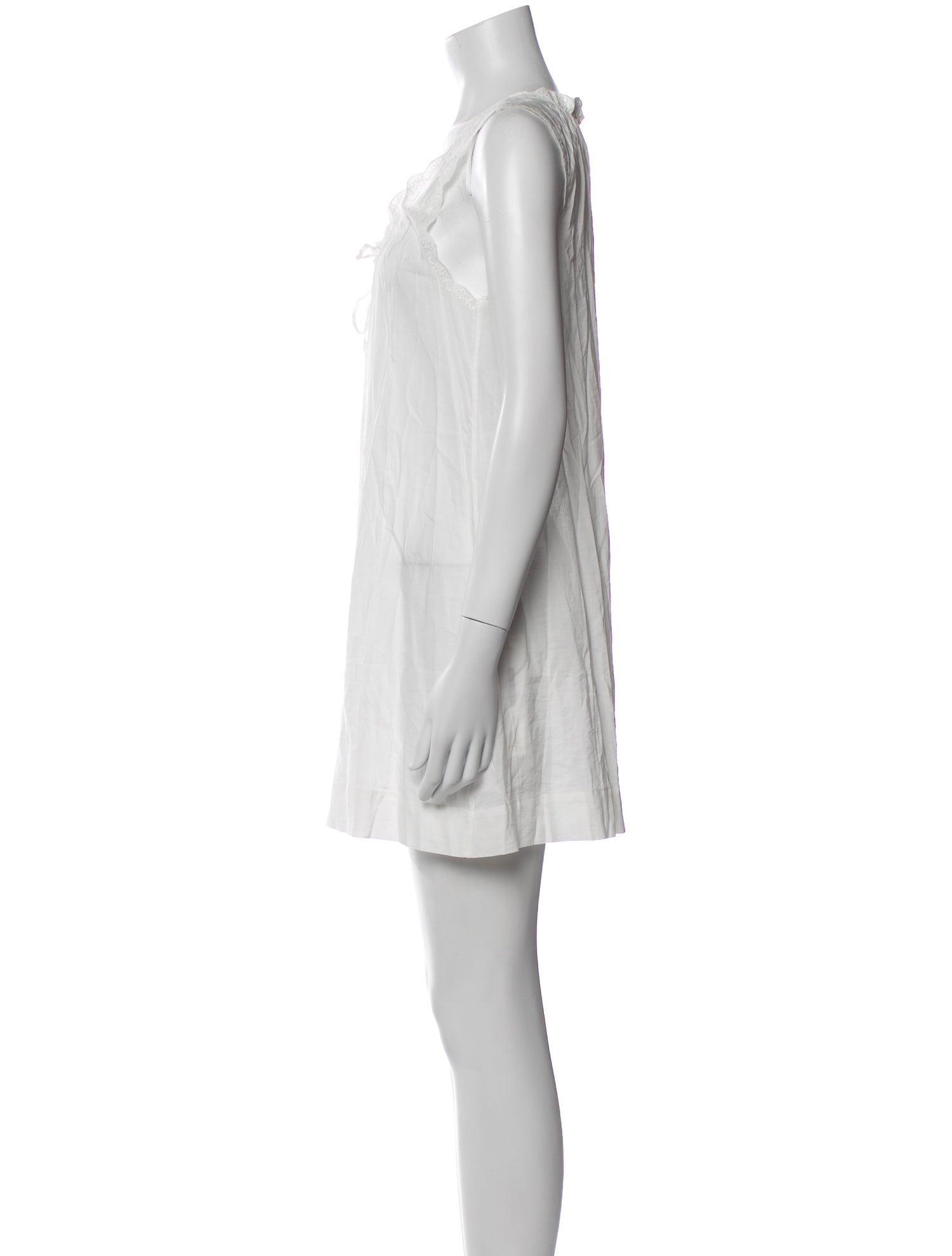 Reformation Square Neckline Mini Dress