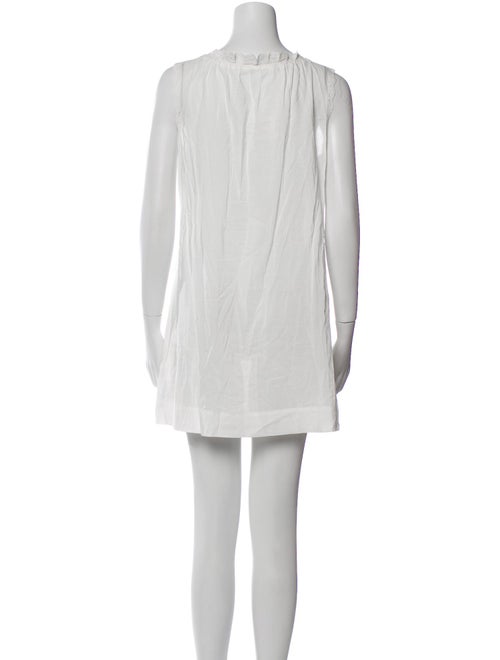 Reformation Square Neckline Mini Dress