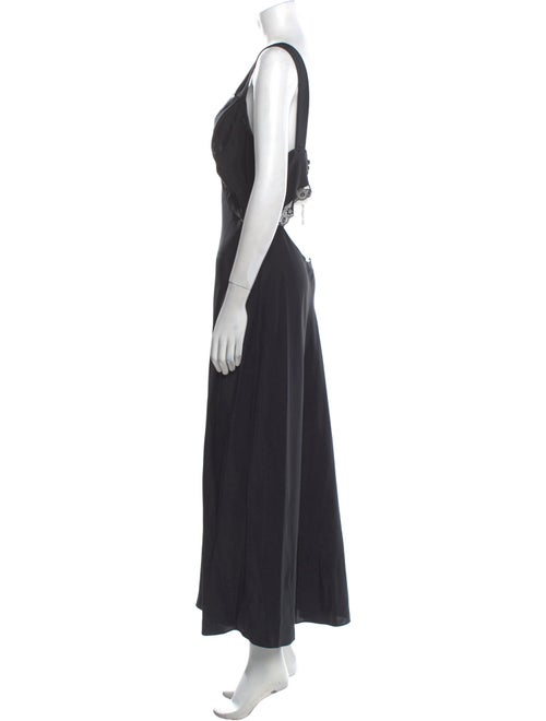 Reformation Silk Long Dress