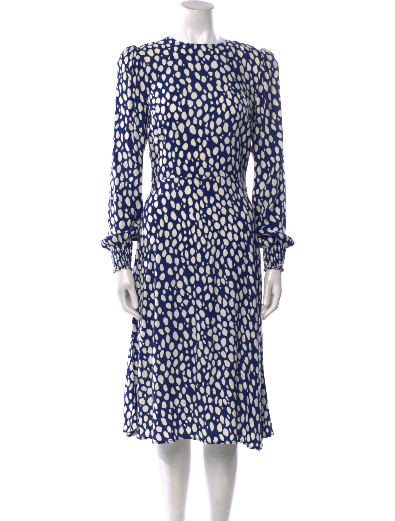 Reformation Printed Midi Length Dress