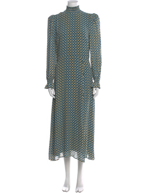 Reformation Printed Long Dress