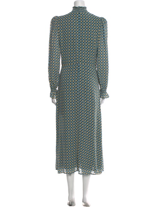 Reformation Printed Long Dress
