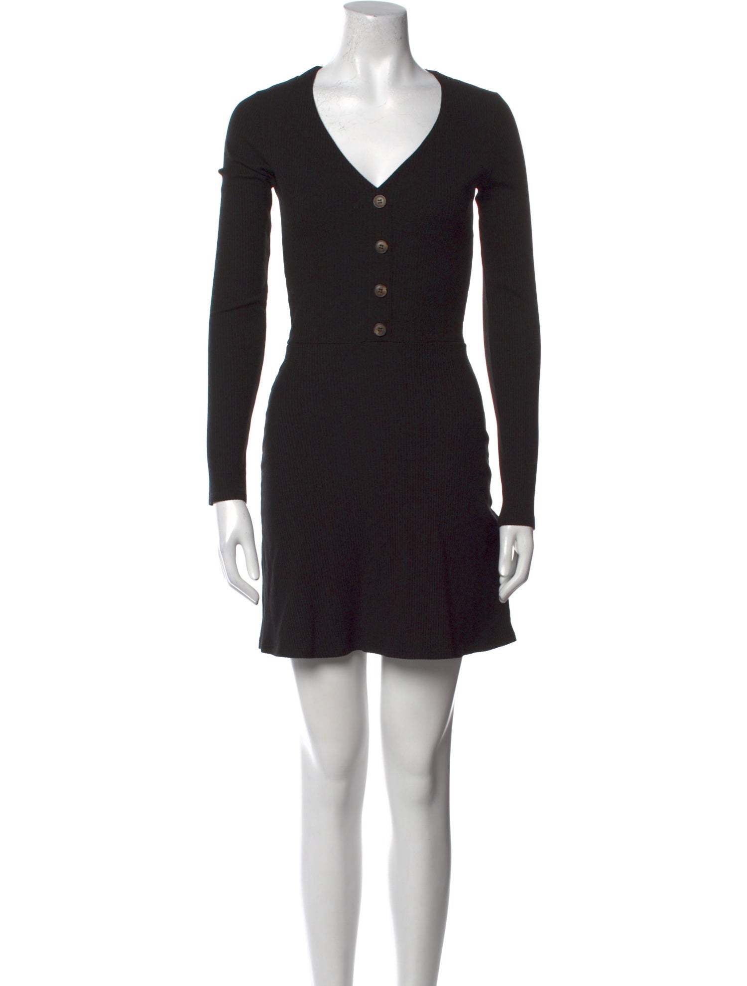 Reformation V-Neck Mini Dress