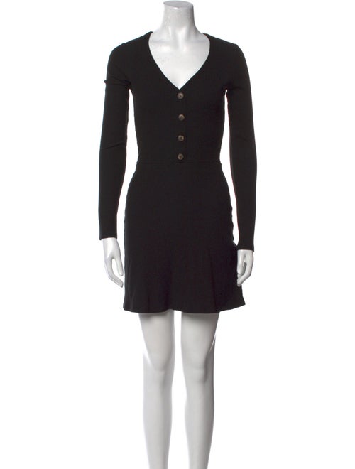 Reformation V-Neck Mini Dress