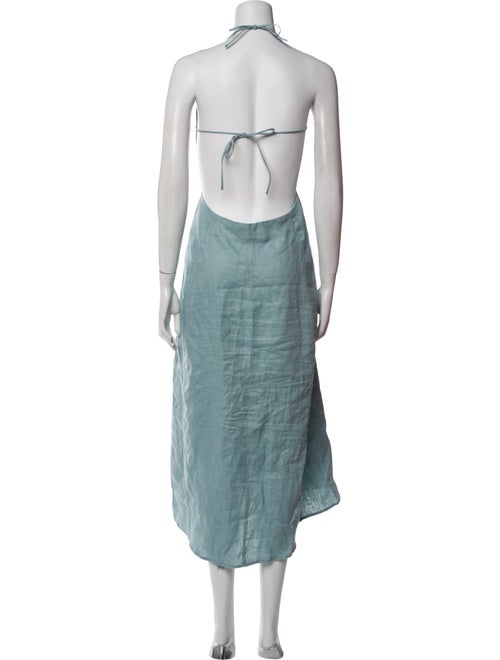 Reformation Linen Midi Length Dress