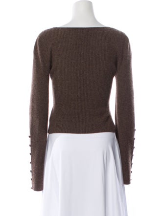Reformation Cashmere Square Neckline Sweater