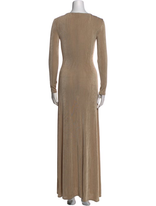 Reformation Scoop Neck Long Dress