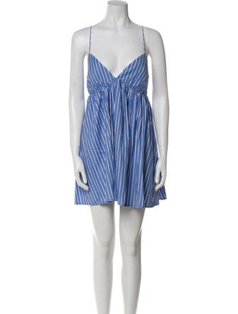 Reformation Striped Mini Dress