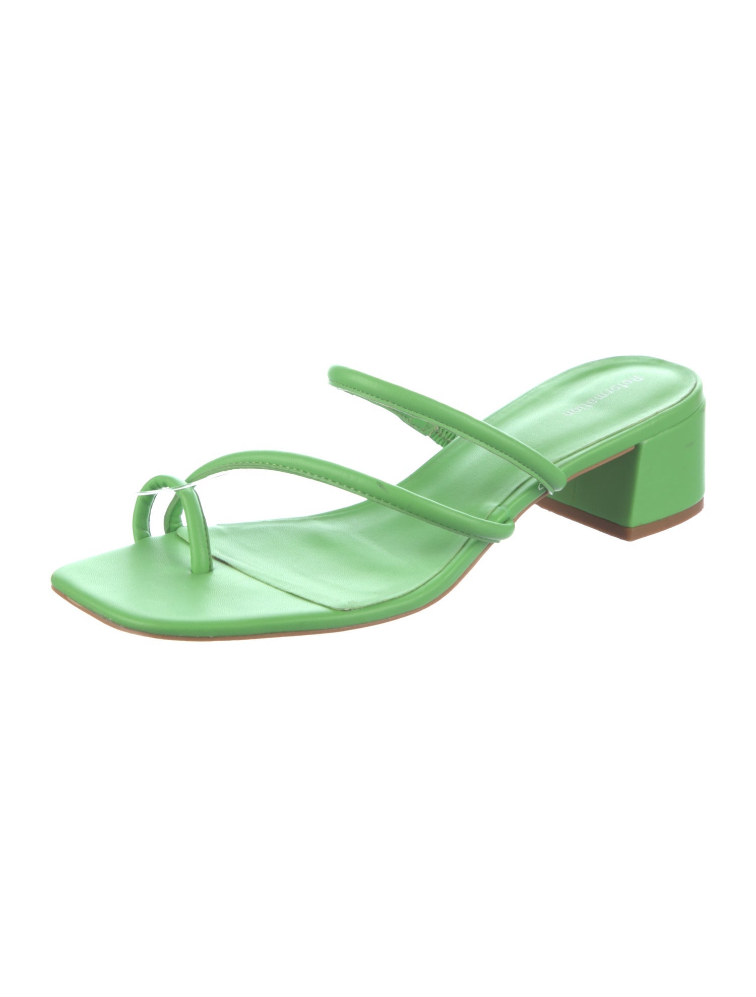 Reformation Leather Slides