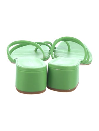 Reformation Leather Slides