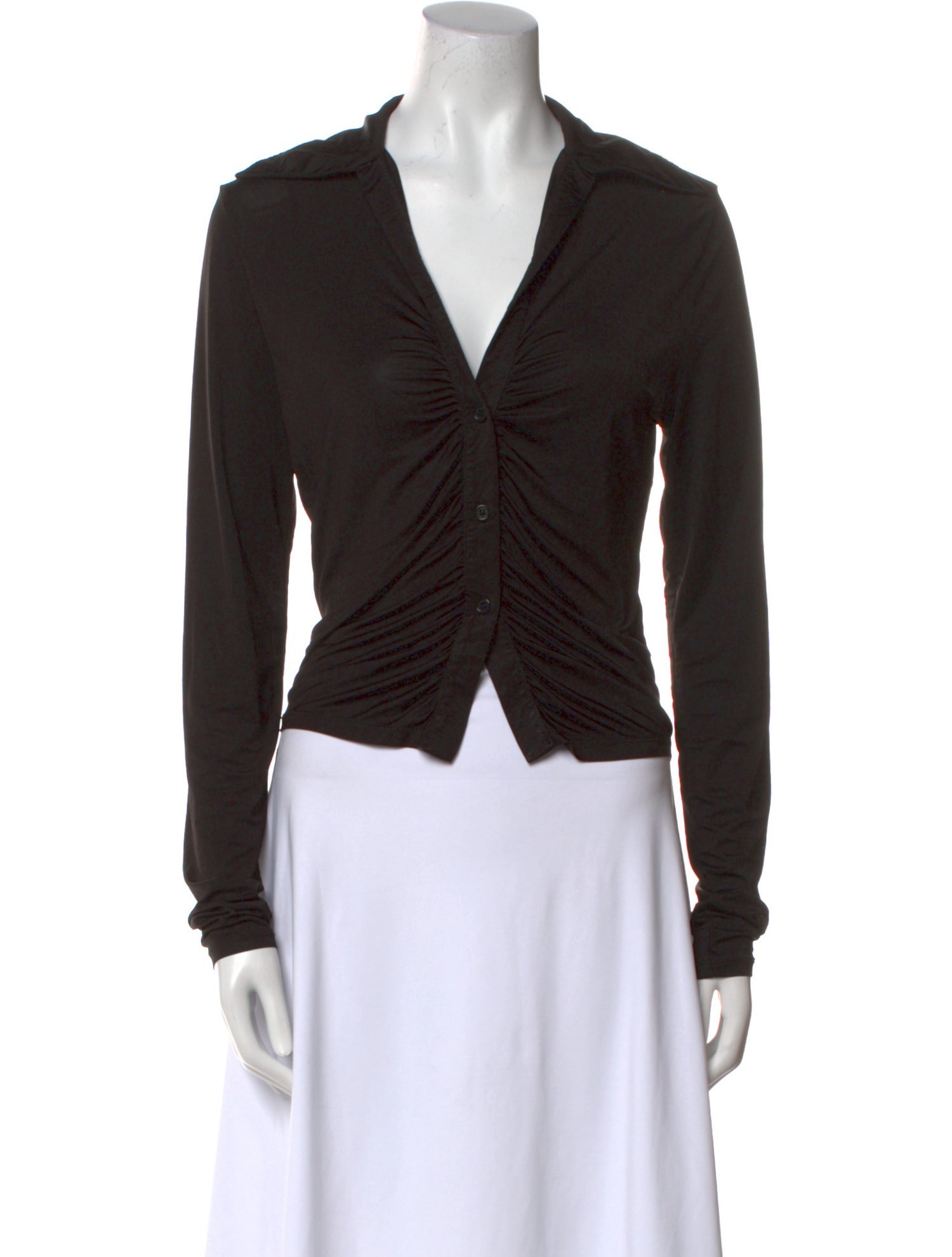 Reformation Long Sleeve Crop Top