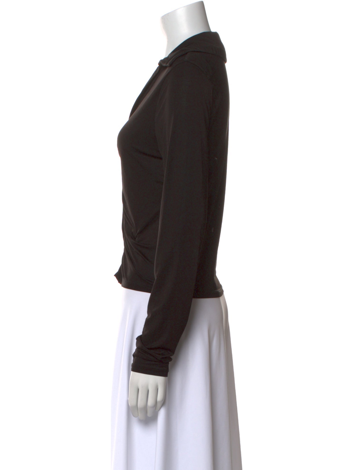 Reformation Long Sleeve Crop Top