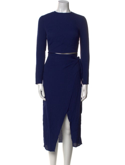 Reformation Crew Neck Knee-Length Dress