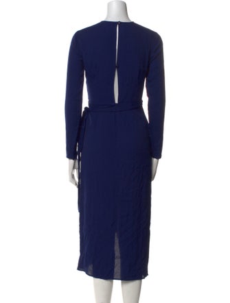 Reformation Crew Neck Knee-Length Dress