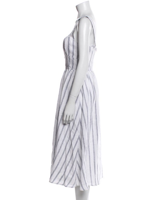 Reformation Linen Midi Length Dress