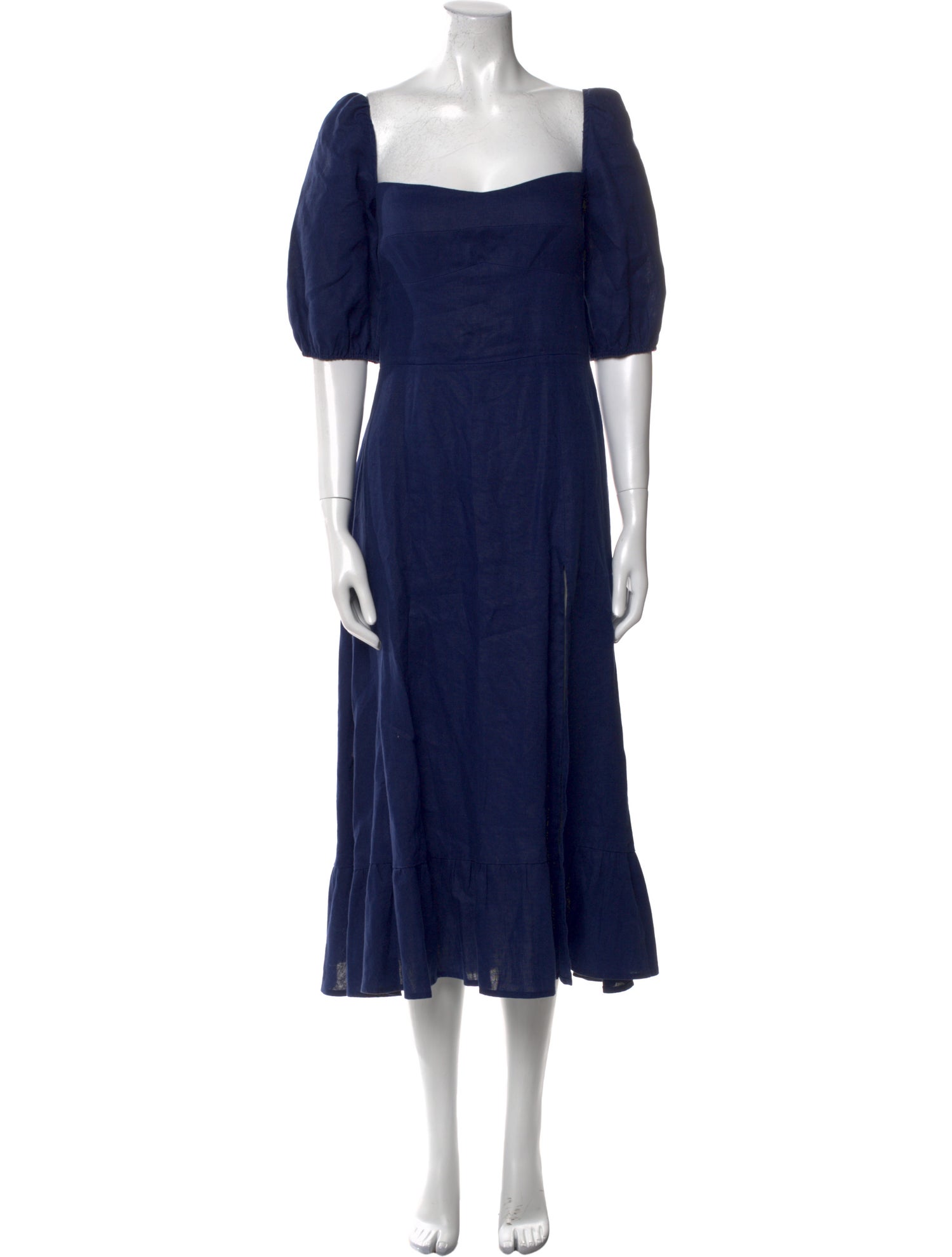 Reformation Linen Long Dress