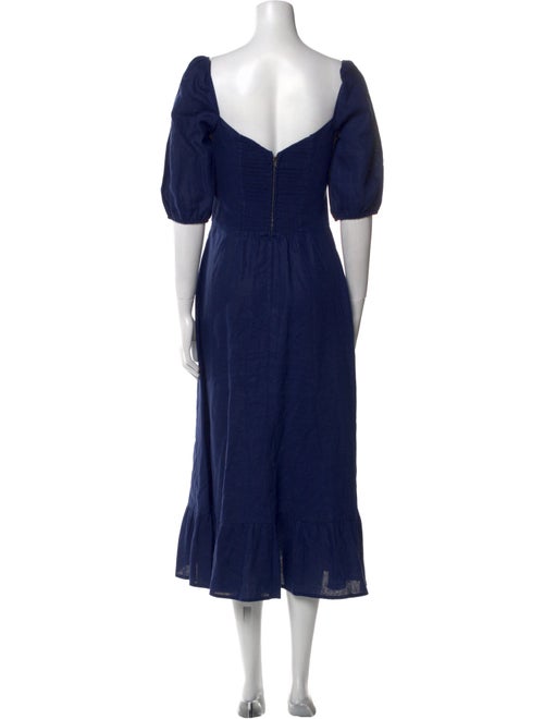 Reformation Linen Long Dress