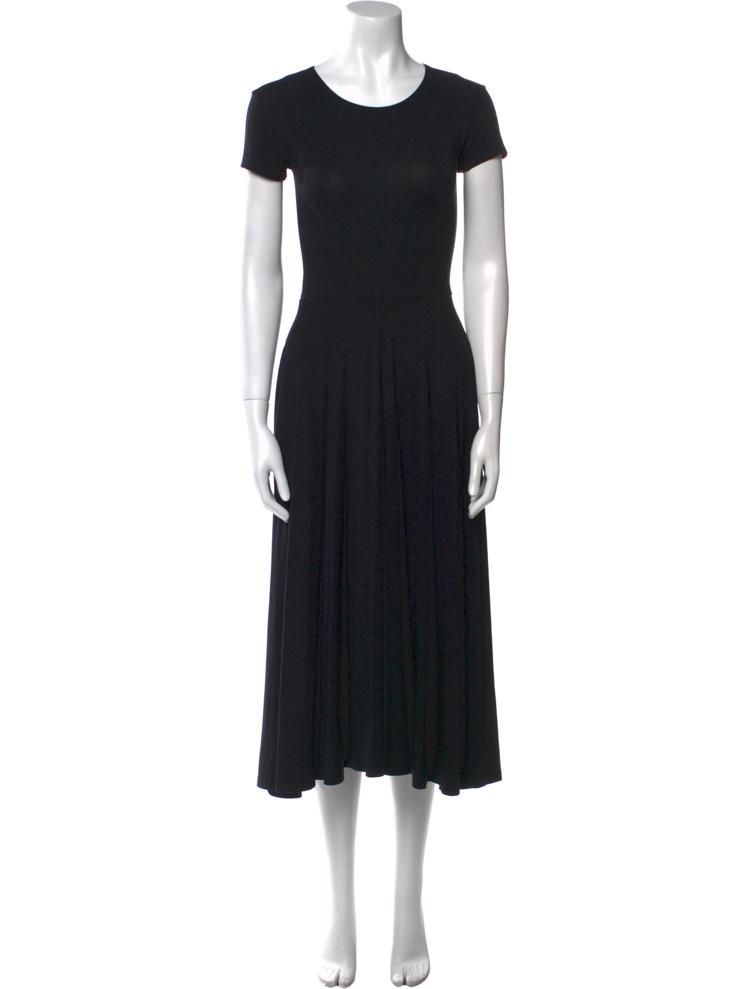 Reformation Crew Neck Midi Length Dress