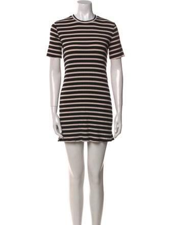 Reformation Striped Mini Dress