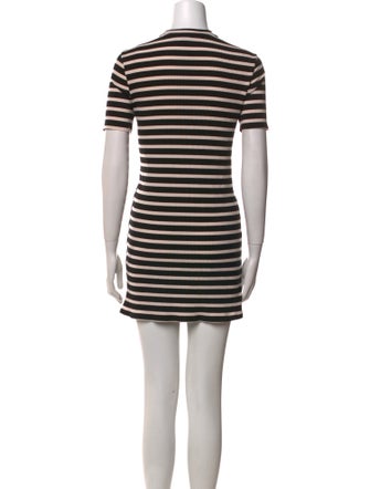 Reformation Striped Mini Dress