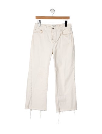Reformation Mid-Rise Wide Leg Jeans