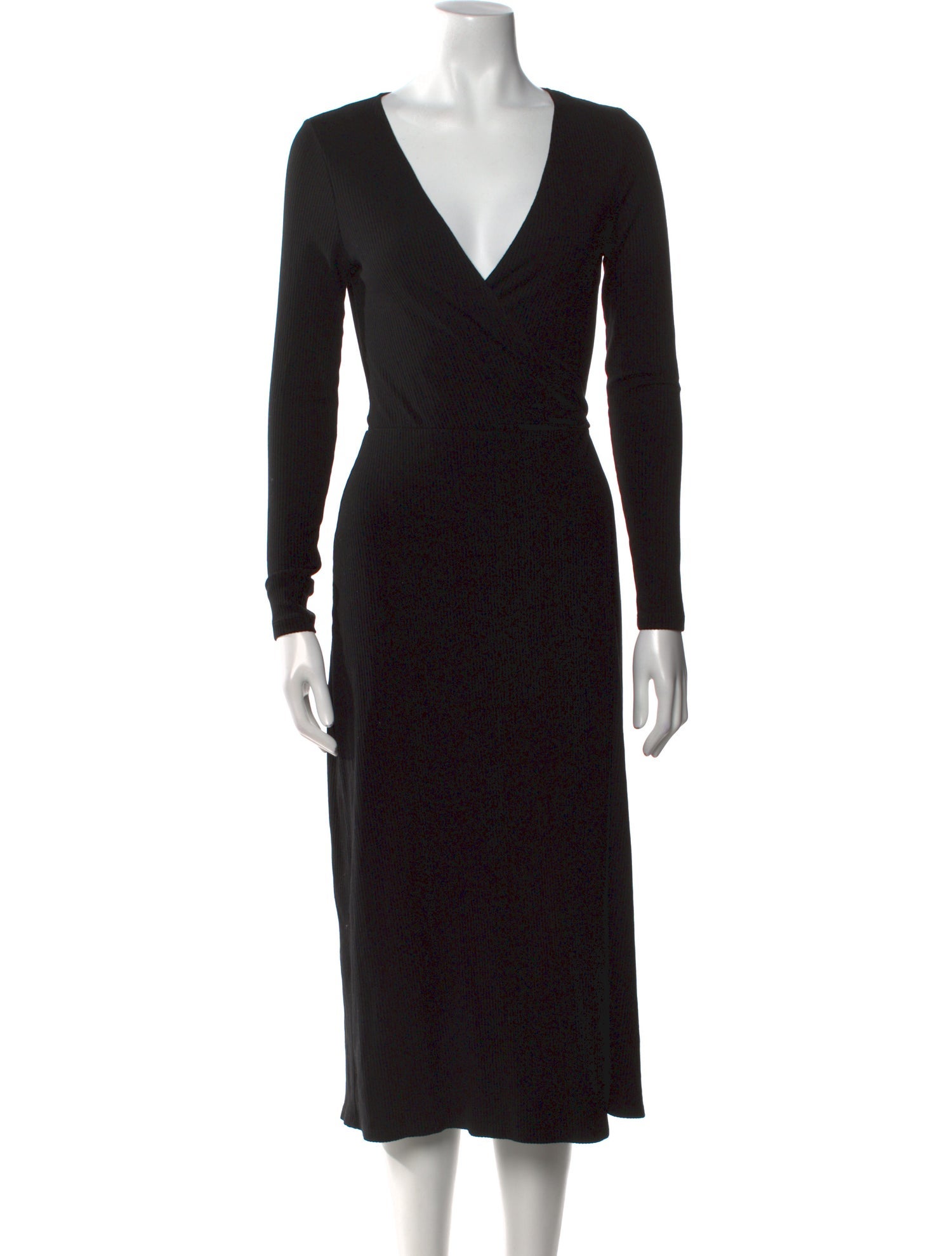 Reformation V-Neck Midi Length Dress