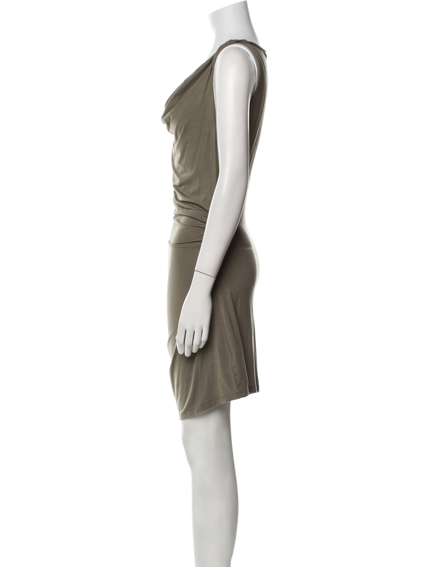 Reformation Cowl Neck Mini Dress