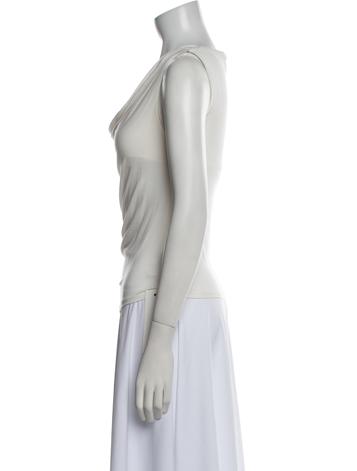 Reformation Cowl Neck Sleeveless Top