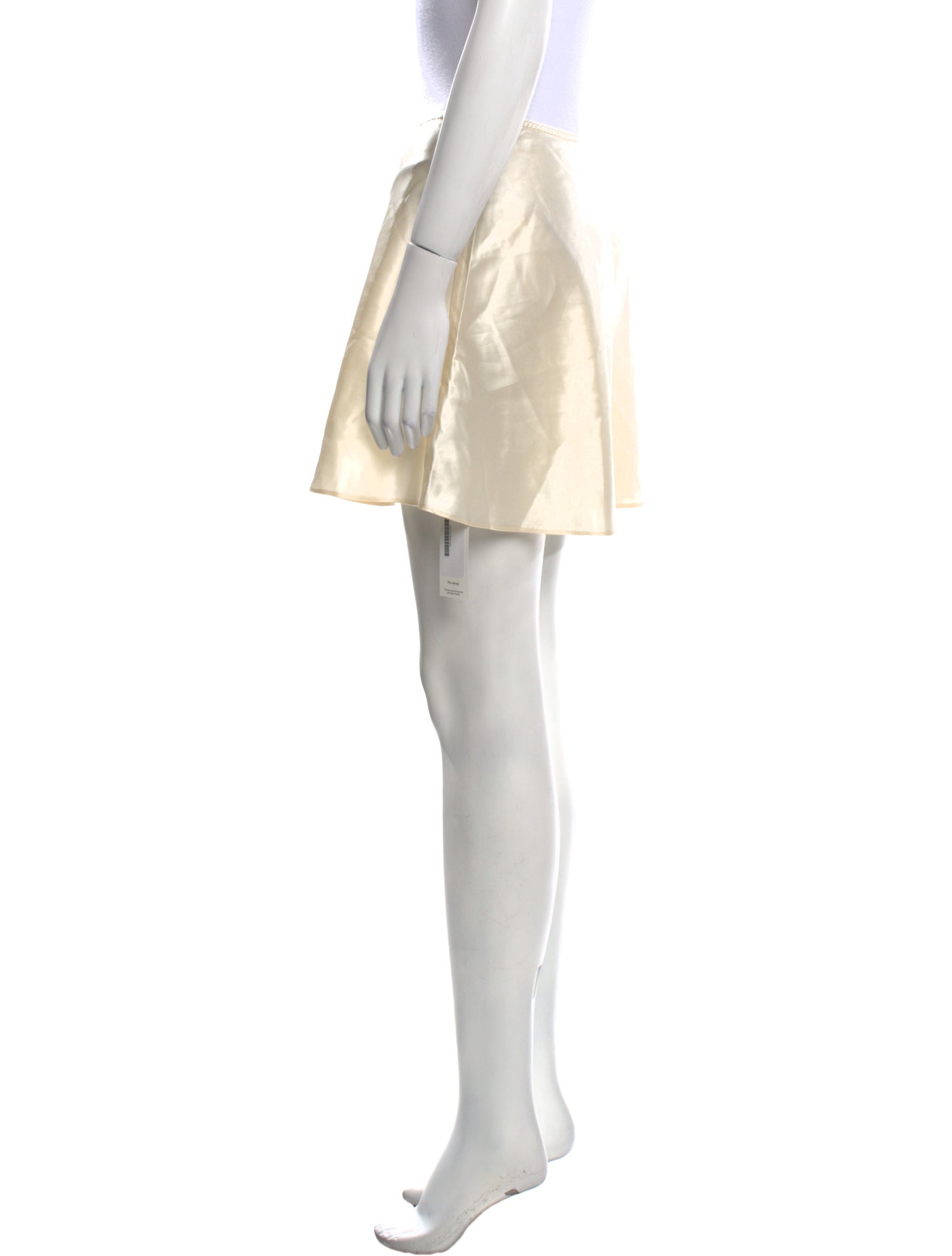 Reformation Silk Mini Skirt