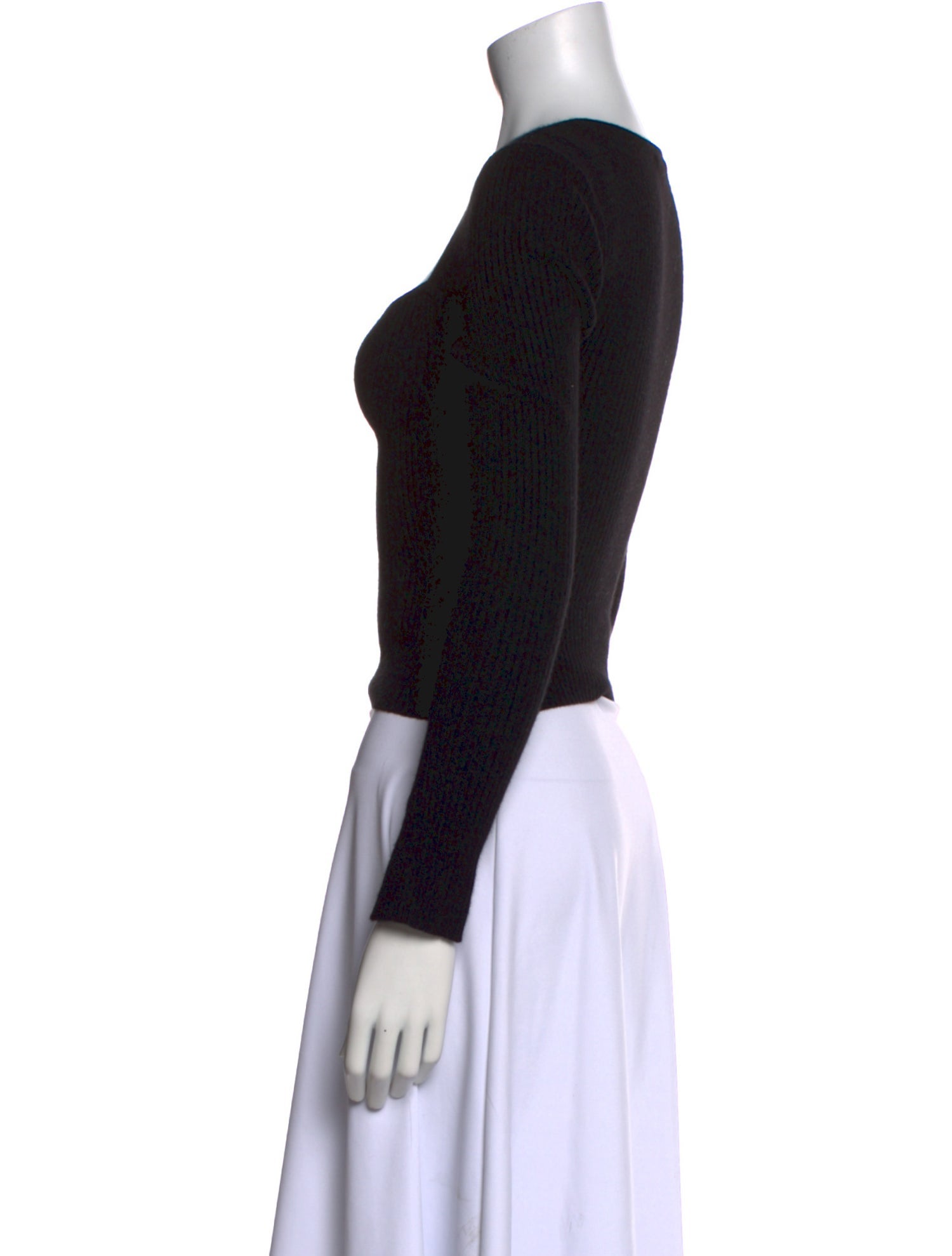 Reformation Cashmere Square Neckline Sweater