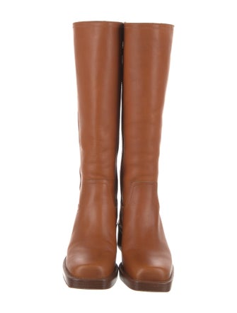 Reformation Leather Riding Boots