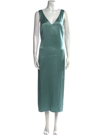Reformation Silk Long Dress